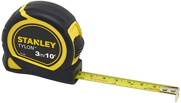 Stanley 0-30-686 Mètre ruban Tylon 3m/10' - 12.7mm