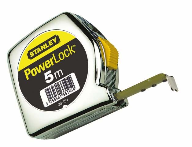 Stanley 0-33-198 Mètre à ruban Powerlock 8m - 25mm
