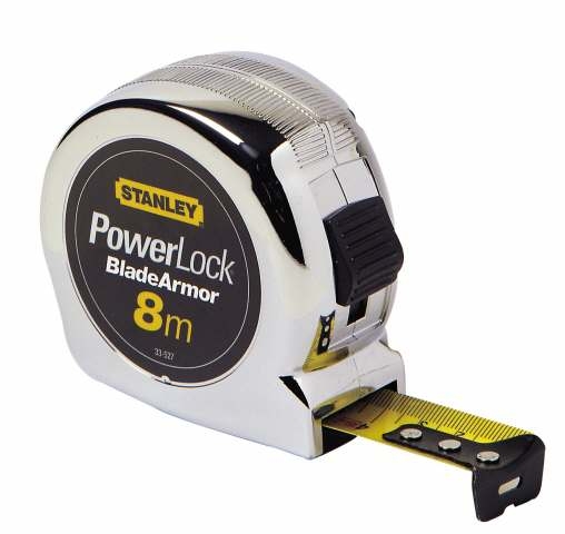 Stanley 0-33-527 Powerlock Blade Armor 8m - 25mm ruban à mesurer