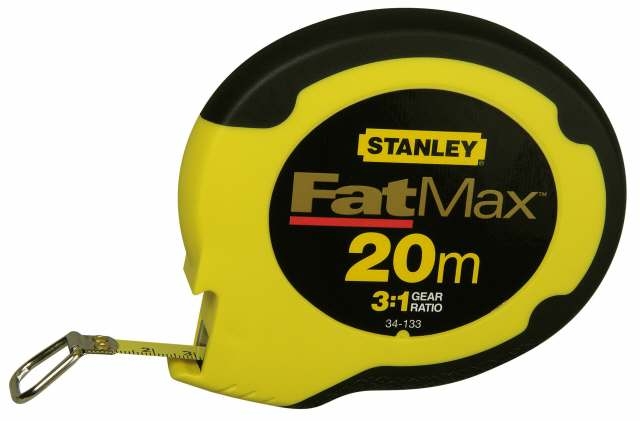 Stanley 0-34-133 Arpenteur Fatmax 20m - 9.5mm boîtier fermé