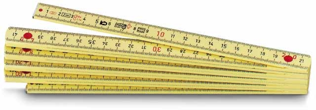 Stanley 0-35-320 Duimstok Fiberglas 2m  - 15mm