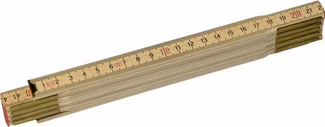 Stanley 0-35-455 Règle pliante 2m - 15mm bois