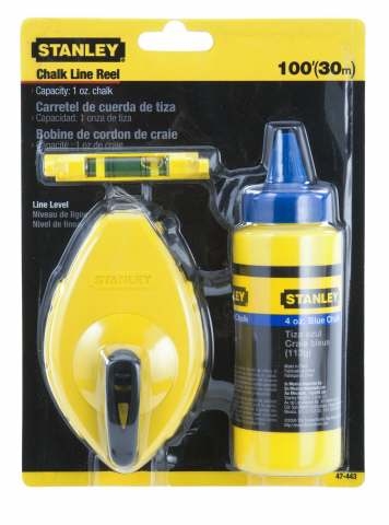 Stanley 0-47-443 Cordeau traceur 30m Kit