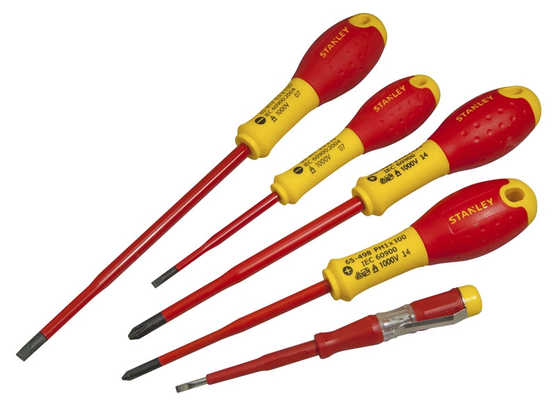 Stanley XTHT0-62693 FatMax Pro VDE tournevis PZ 5-pièces
