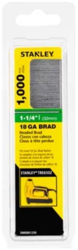 Stanley STHT70500-0 Clous 32mm Type J - 1000 pièces