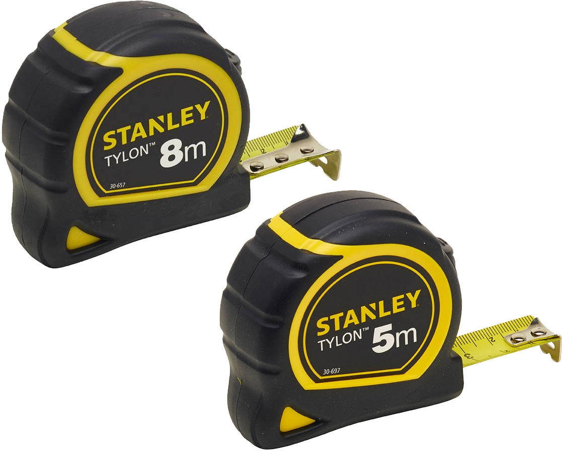Stanley STHT0-74260 Mètre ruban Tylon 5m + 8m - Promopack