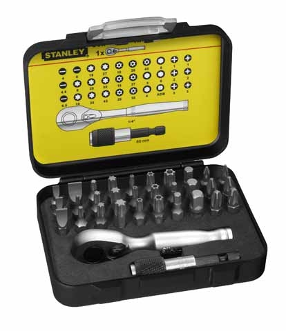 Stanley 1-13-904 Jeu d'embouts Expert Pro 1/4