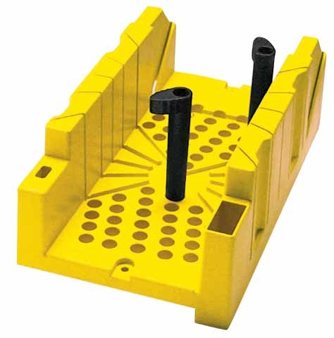 Stanley 1-20-112 Boîte à onglets en plastique L300mm/B130mm/H80mm