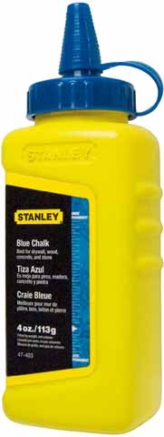 Stanley 1-47-804 Poudre à traçer rouge biberon 225 gr