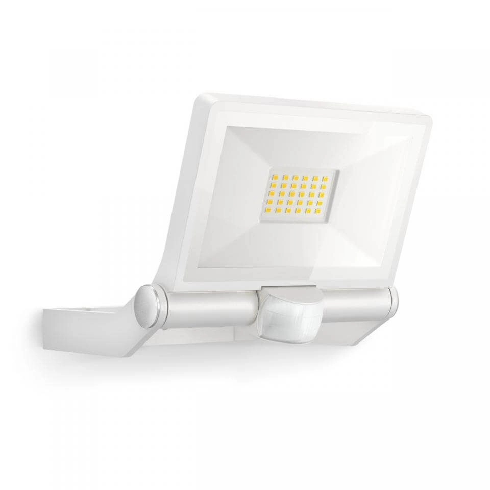Steinel 065256 Xled ONE Spot d'extérieur blanc avec détecteur de mouvement