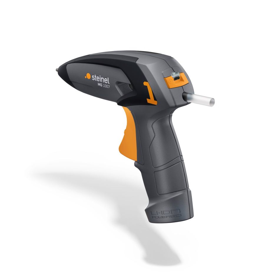Steinel 084288 MobileGlue 1007 Pistolet à colle à batterie 1x batterie 3,6V et chargeur USB + 3 cartouches de colle