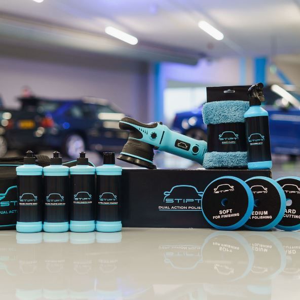 Stipt PAKKET2 Ensemble de polisseuses à double action