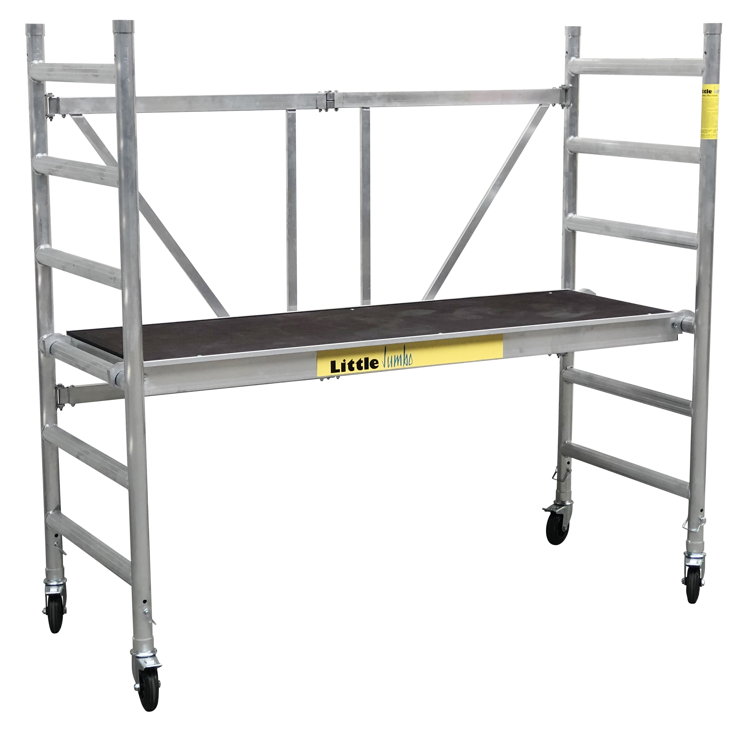 Little Jumbo 11400000 Echafaudage pliable SuperPRO M-Max (LxlxH 1,89x0,75x1,76 mtr)