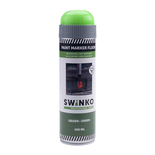 Swinko 24.001.06 Peinture de marquage Marqueur à peinture 500 ml - vert fluorescent