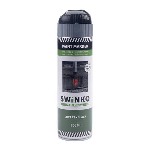 Swinko 24.001.08 Peinture de marquage Marqueur à peinture 500 ml - noir