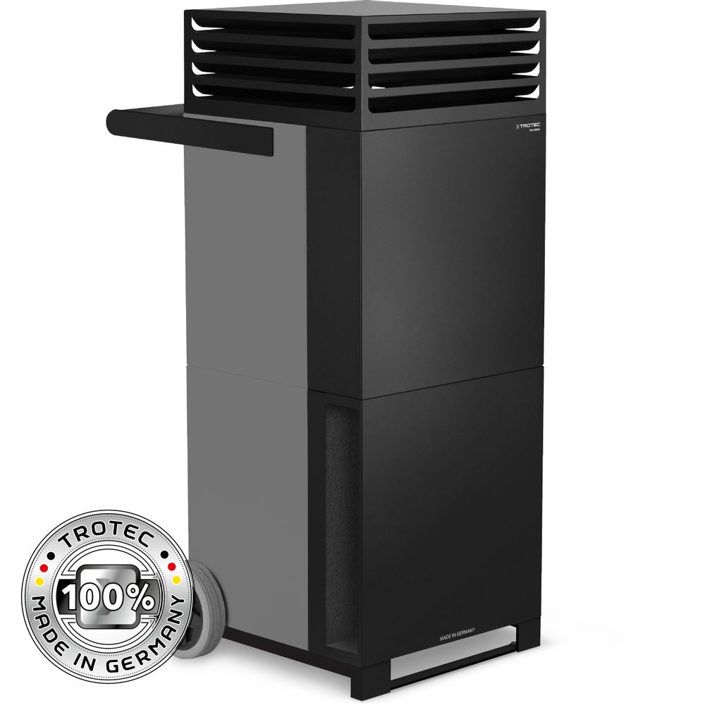 Trotec 1580001152 TAC V+ II Filtre à air en gris basalte/noir