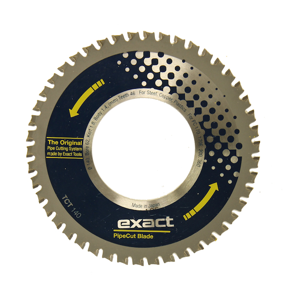 Exact 7010486 Lame de scie circulaire 140 mm TCT