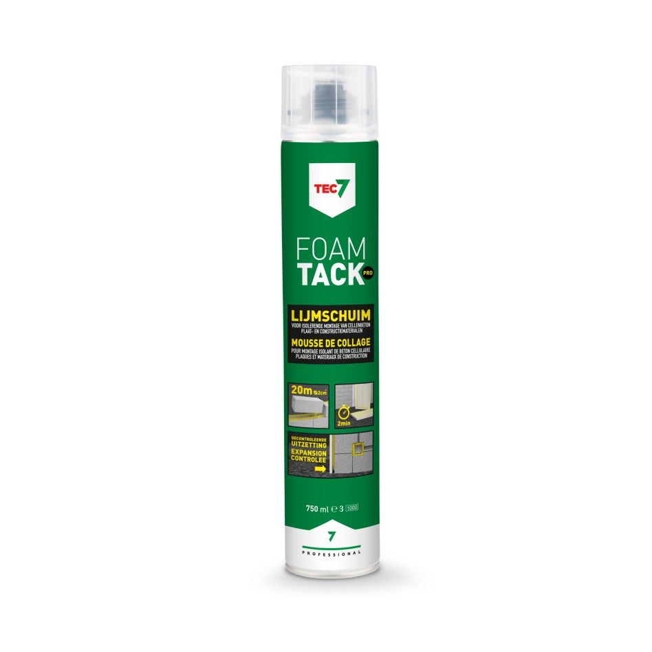 TEC7 670009000 FoamTack Adhésif Foam Pro 750ml