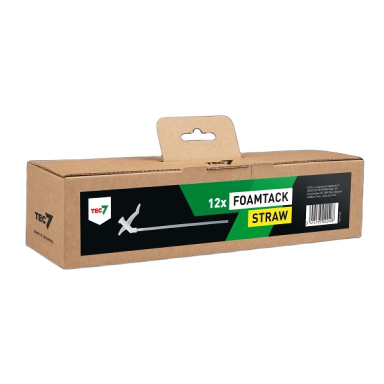 TEC7 670011290 FoamTack Buses à paille 12 ST