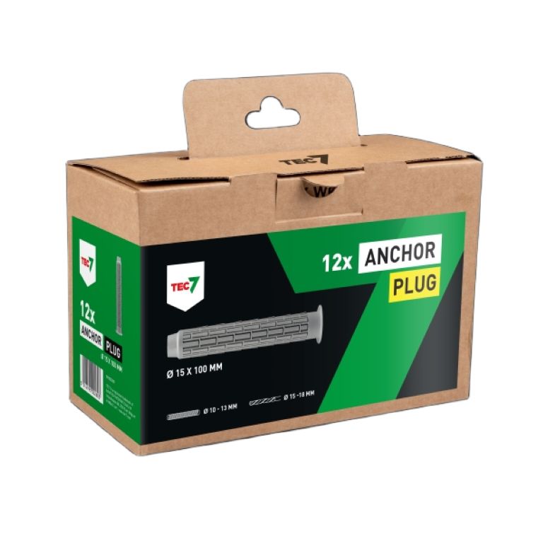 TEC7 591825290 Bouchon d'ancrage Bouchon d'ancrage M15x100mm 12ST