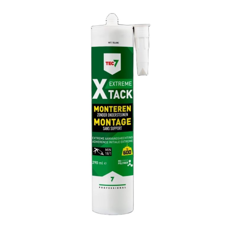 TEC7 534525000 X-Tack blanc cartouche Montagekit 290ml