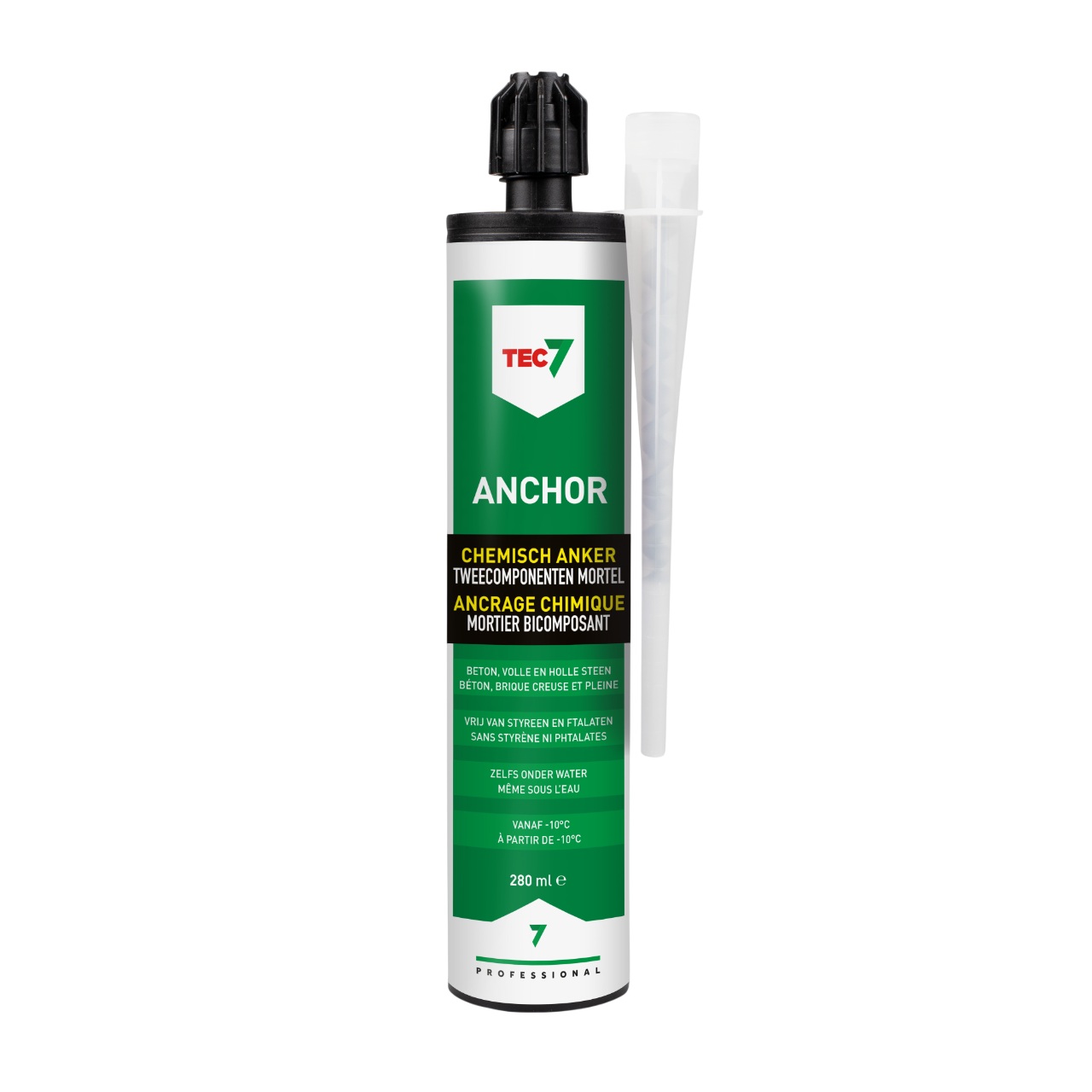 TEC7 610148000 Anchor Chemical cartouche d'ancrage 280ml