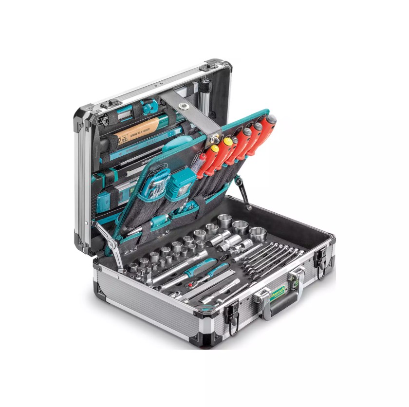 technocraft 663290 Mallette &agrave; outils PRO CASE 5 en aluminium, vide