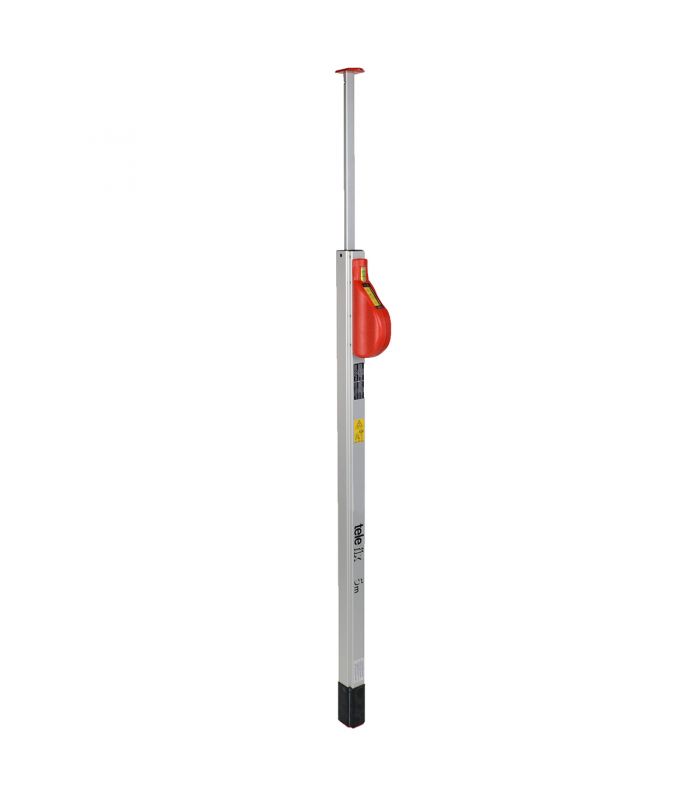 Metofix 545650 Bâton de mesure Telefix en aluminium, 6 m, Made in Germany