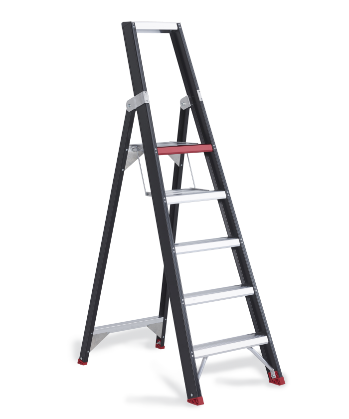 Altrex 191505 TGB 5 Taurus Staircase single ascendable 5 marches coated