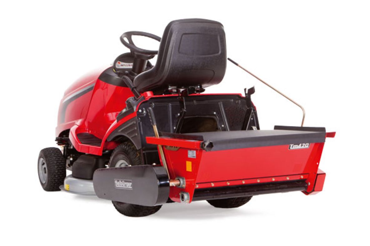 Tielburger AR-121-002 TM420 Epandeur monté à l'arrière pour John Deere X300R, X305R, X350R