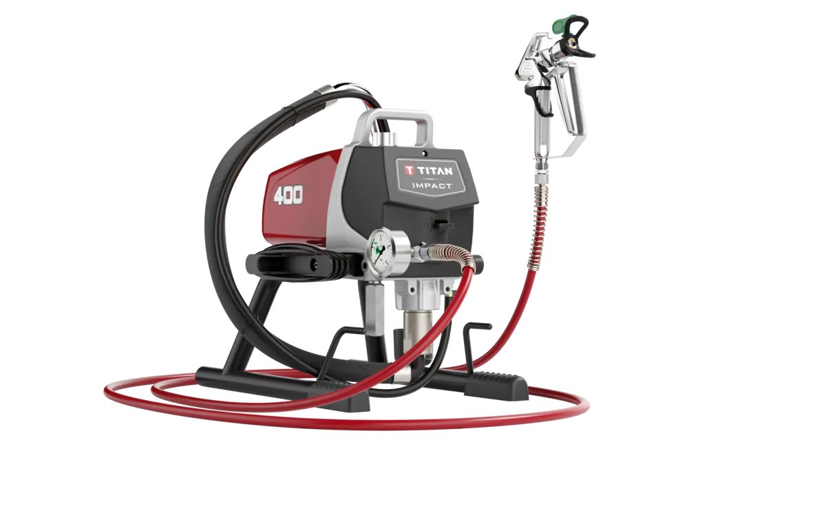 Titan 2413461 Titan Impact 400 Pulvérisateur de peinture sans air