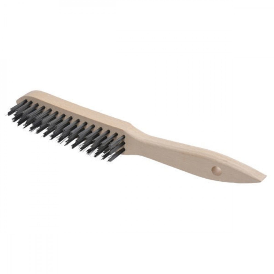 Toolnation HG301A2 Brosse métallique 2 rangées - 295 mm