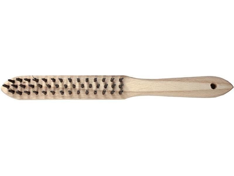 Toolnation 2511 Brosse en acier 3 rangs