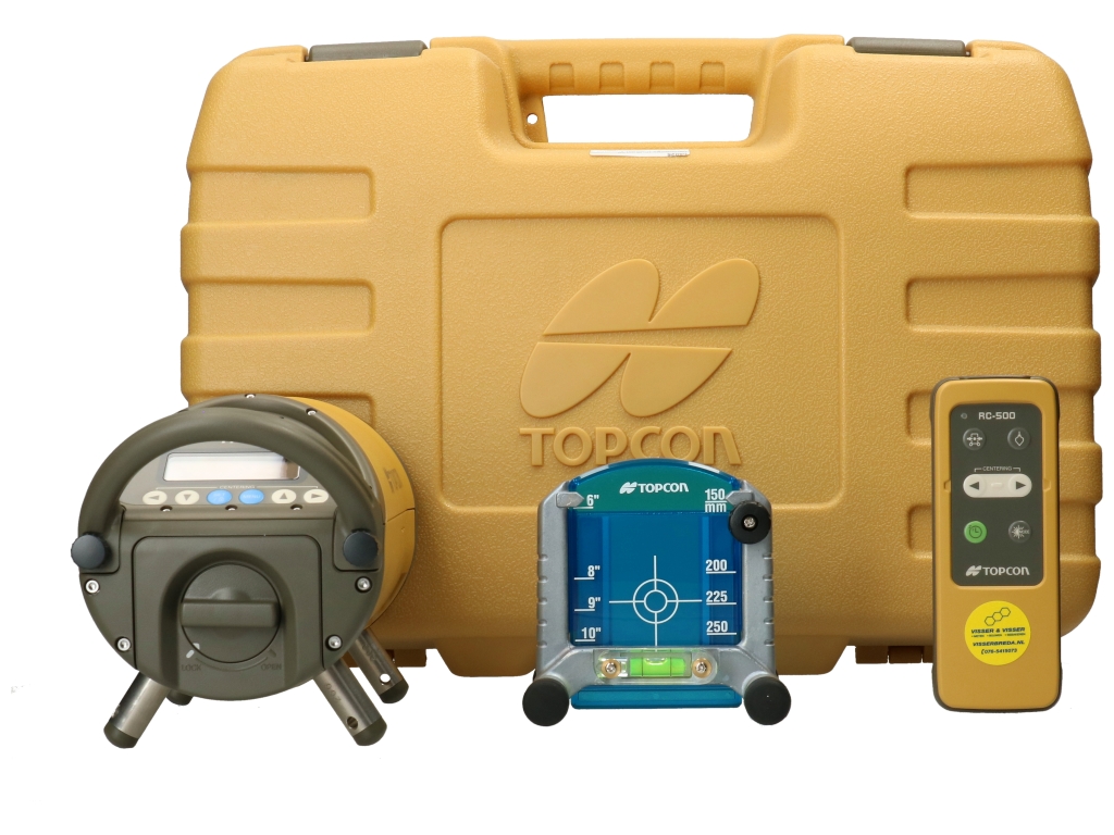 Topcon H6016 TP-L6WG Laser d'égout à faisceau vert avec télécommande RC-500