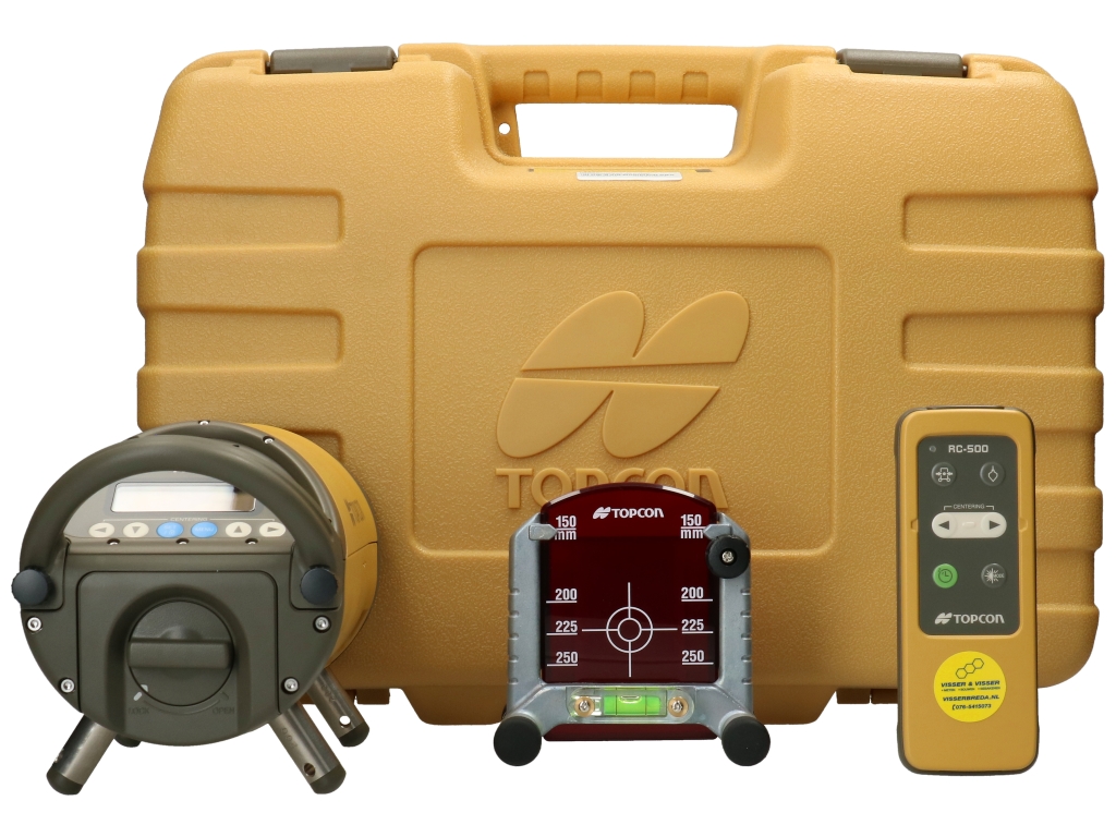 Topcon H6025 TP-L6WB Laser d'égout Rayon rouge avec télécommande RC-500