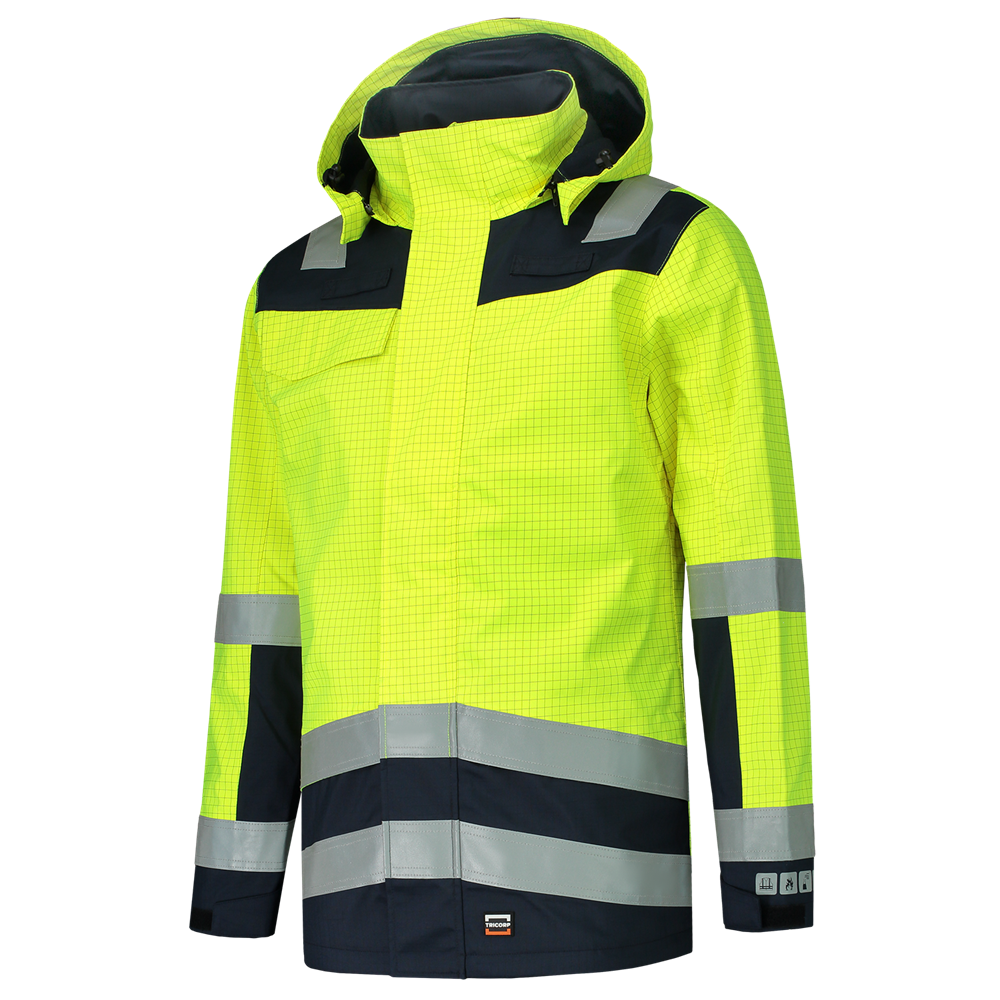 Tricorp 403009Yellow 403009 Yellow-Ink Parka Vlamvertragend
