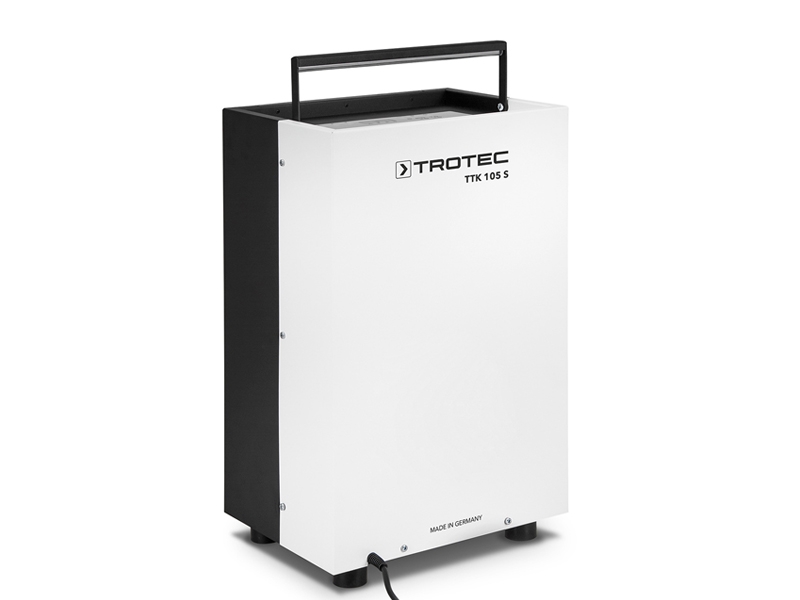 Trotec 1120000109 TTK105S Déshumidificateur, Déshydrateur de chantier avec hygrostat
