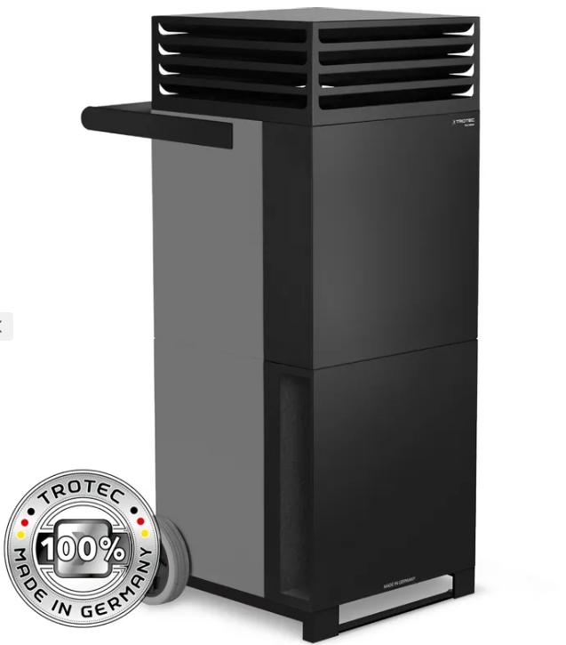 Trotec 1580001145 TAC M II Filtre à air en gris basalte / noir