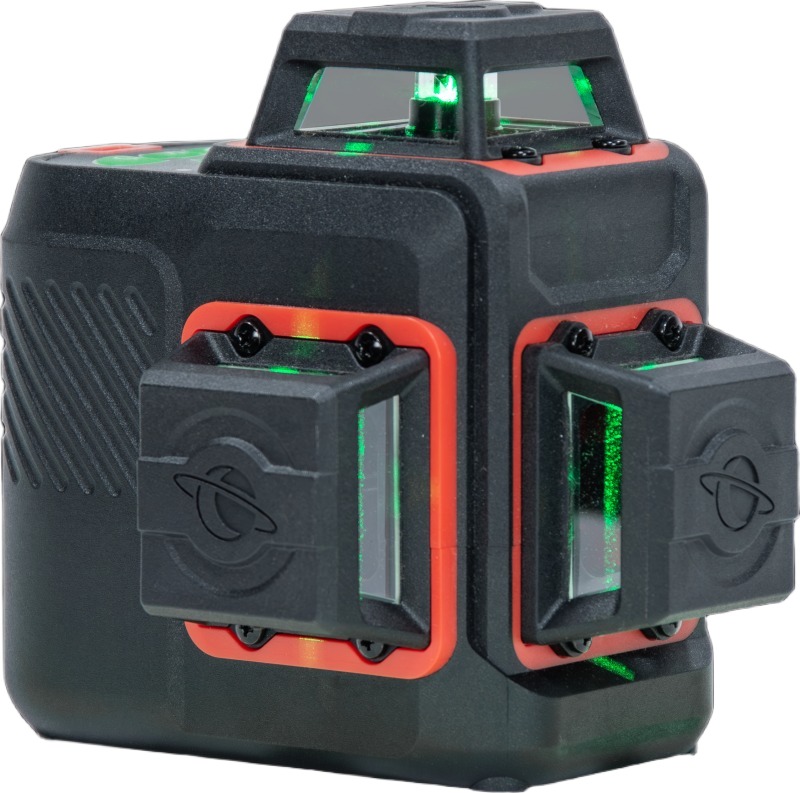 Futech 026.3DG Brave Green battery cross line laser 3D incl. batterie et chargeur dans la boîte