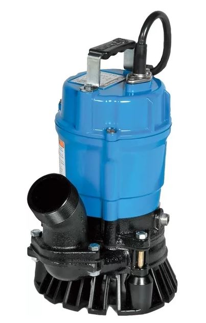 Tsurumi P40091 HSA2.75S Pompe submersible à boue et à sable contenant de l'eau