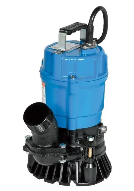 Tsurumi P4009 HSA2.4S Pompe submersible à boue et à sable contenant de l'eau