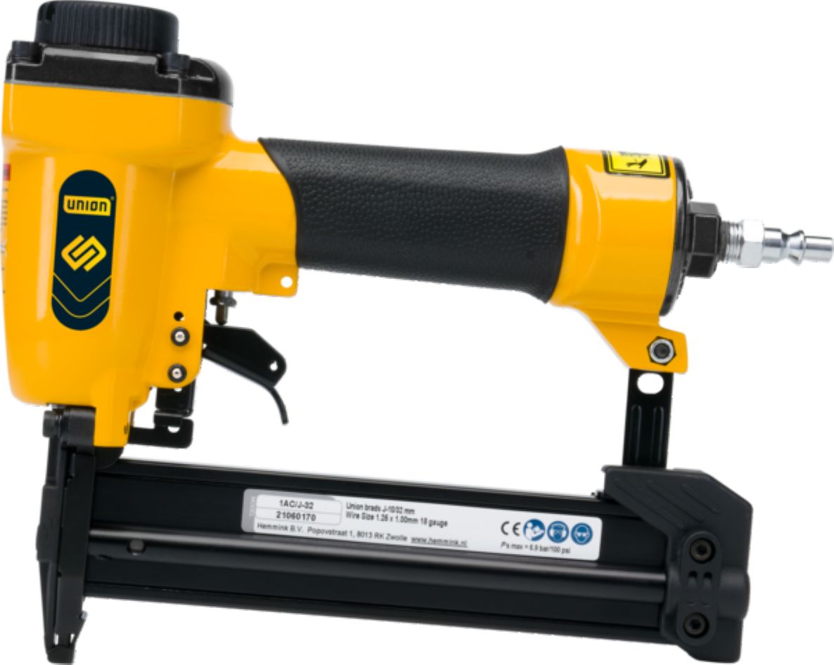 Union 1AC/J-32 Empileur pneumatique de minibrads pour J-minibrads 10-32mm