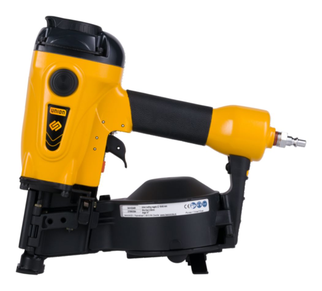 Union 3AH/IZ45R Plaqueuse de toiture pneumatique IZ clous 19-45mm