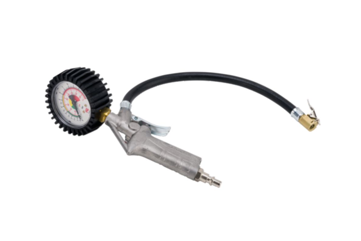 Union 1005 Pompe à pneus avec manomètre