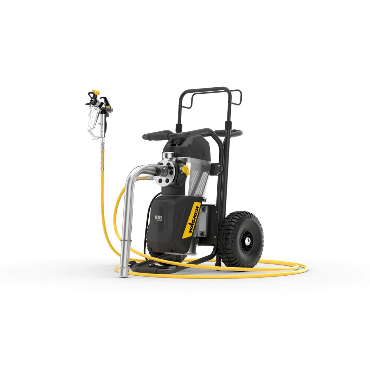 Wagner 2388259 SuperFinish 33 Plus AL 230V Pulvérisateur de peinture sur chariot
