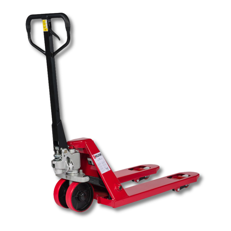 Weldon QPE100 S&eacute;rie QUALITY Transpalette court 2500kg roues directrices en PU simple poly 1000x540mm