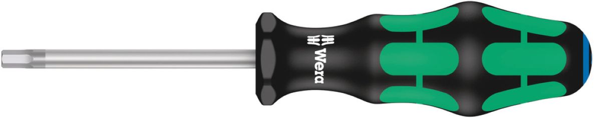 Wera 05023120001 354 Tournevis à tête hexagonale, 5 x 80 mm
