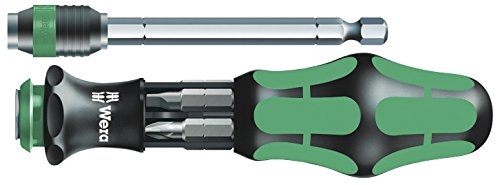 Wera 05051024001 Kraftform Kompakt 25 porte-embouts manuel avec dépôt d'embouts, avec coffret
