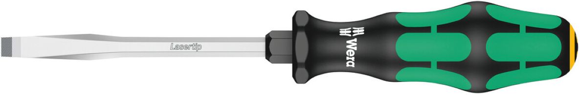 Wera 05007673001 334 SK Tournevis à dents de scie, lame à clé hexagonale, 1 x 5,5 x 100 mm