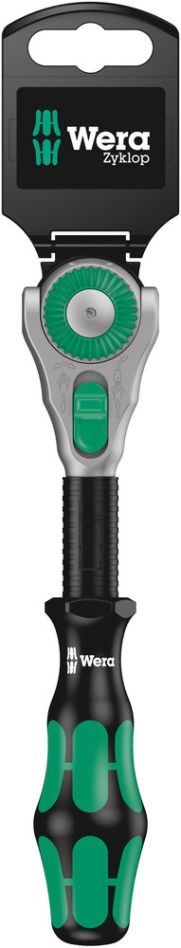 Wera 05073261001 8000 B SB Zyklop Cliquet rapide avec entraînement 3/8", avec verrouillage à bille